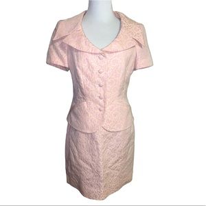 ESCADA Margaretha Ley beautiful light pink skirt suit, size 36